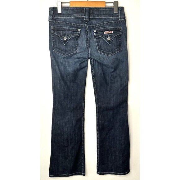 Hudson Womens Jeans Bootcut Low Rise Flap Pocket W170DHA Size 27 30x28 - Picture 2 of 16